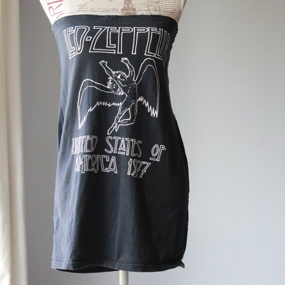 Led Zeppelin Tee dress size 1
